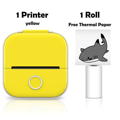 Phomemo T02 Pocket Printer Photo Journal Printing 53mm Sticker Labels Wireless Connection No-Ink Thermal Printing Long Battery Ewkiki