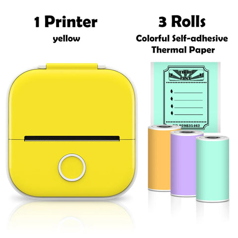 Phomemo T02 Pocket Printer Photo Journal Printing 53mm Sticker Labels Wireless Connection No-Ink Thermal Printing Long Battery Ewkiki