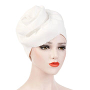 Luxury Cotton Turban Headwrap Women Muslim Hijab Hair Accessories Hijab Caps Muslim Girl Hijab Ewkiki