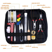Jewelry Making Supplies Kit with Jewelry Tools, Jewelry Copper Wires Thread and Jewelry Findings for Jewelry Repair and Beading Ewkiki