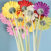 1 Bundle Silk Gerbera Wedding Home Decoration Artificial Flowers Home Decoration Sunflower Artificial Flowers - Ewkiki