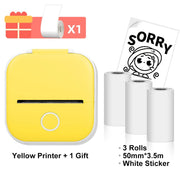 T02 Mini Thermal Printer Phomemo T02 Sticker Maker Machine Portable Bluetooth Pocket Printer Study Supplies for Photos Notes Ewkiki