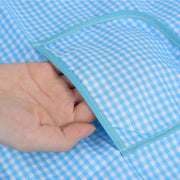 Play The Role Of A Family Dress Up In The Kitchen  Cook Set  Baked Checkered Apron  Toy