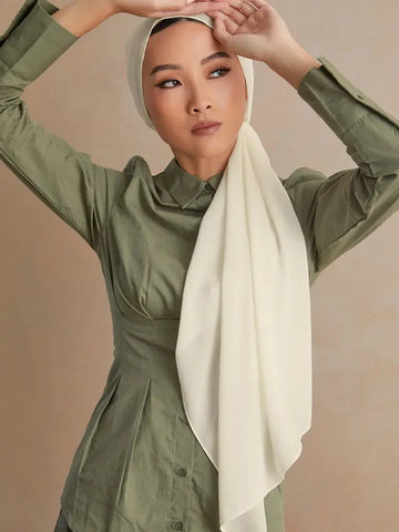 Fashion Beautiful Hijab Scarf Hijab Fashion Arabic Scarfs Plain Chiffon Hijab Scarf Ewkiki