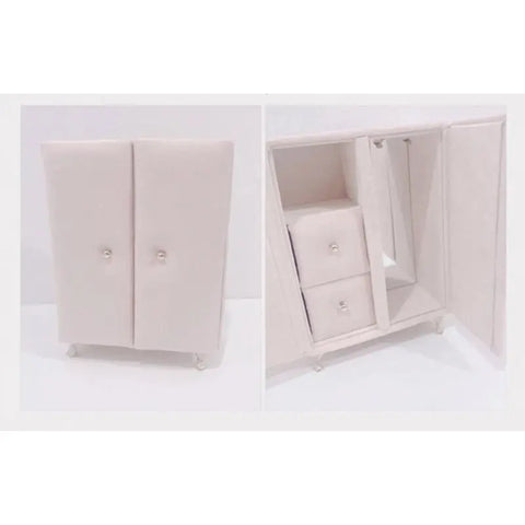 Sofa Shaped Jewelry Box Beautiful Jewelry Case Jewelry Storage Organizers Plush Texture for Fashionable Jewelry Storage Ewkiki