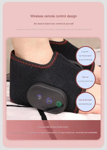 Electric Heating Guard Legs Warmer Joint Heat Compress Foot Massager Heating Sheath For Men And Women