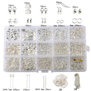 Jewelry Making Supplies Kit with Jewelry Tools, Jewelry Copper Wires Thread and Jewelry Findings for Jewelry Repair and Beading Ewkiki