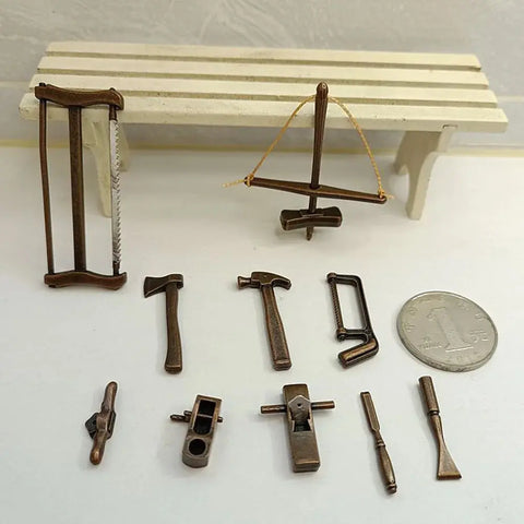 Dollhouse Mini Maintenance kit Model Dolls House Decor - Ewkiki