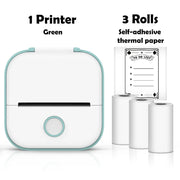 Phomemo T02 Portable Mini Wireless Thermal Pocket Printer Self-adhesive Stickers Use for DIY,Journal Sticker impresora portátil Ewkiki