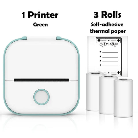 Phomemo T02 Portable Mini Wireless Thermal Pocket Printer Self-adhesive Stickers Use for DIY,Journal Sticker impresora portátil Ewkiki