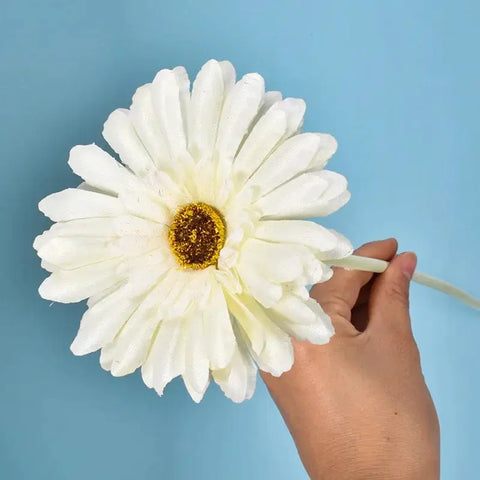 1 Bundle Silk Gerbera Wedding Home Decoration Artificial Flowers Home Decoration Sunflower Artificial Flowers - Ewkiki