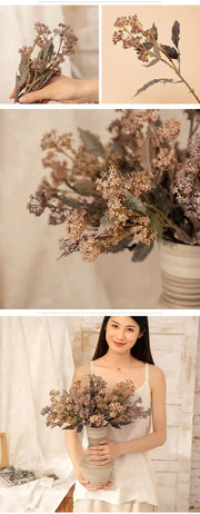 43cm Artificial Flower Fake Flower INS Style Home Decoration Plantas Artificiales Para Decoracion Home Decoration Accessories - Ewkiki