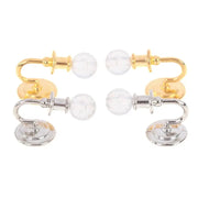 1Pair 1:12 Dollhouse Miniature Crystal Wall Light Lamp Model Doll House Decor - Ewkiki