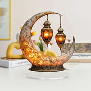 1 piece of moon lamp home decoration ornament suitable for home decoration, holiday desktop decoration, ideal family gift - Ewkiki