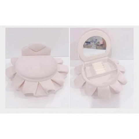 Sofa Shaped Jewelry Box Beautiful Jewelry Case Jewelry Storage Organizers Plush Texture for Fashionable Jewelry Storage Ewkiki