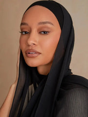 Fashion Beautiful Hijab Scarf Hijab Fashion Arabic Scarfs Plain Chiffon Hijab Scarf Ewkiki