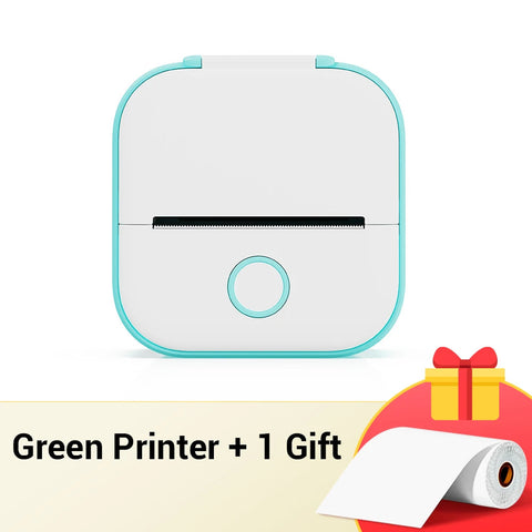 T02 Portable Printer Phomemo Mini Sticker Printer Self-adhesive Labels Inkless Sticker Printer for Journal, Notes, Photo, DIY Ewkiki
