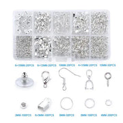 Jewelry Making Supplies Kit with Jewelry Tools, Jewelry Copper Wires Thread and Jewelry Findings for Jewelry Repair and Beading Ewkiki
