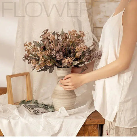 43cm Artificial Flower Fake Flower INS Style Home Decoration Plantas Artificiales Para Decoracion Home Decoration Accessories - Ewkiki