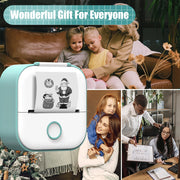 Phomemo T02 Pocket Printer Mini Portable Label Maker Self-adhesive Sticker mini impresora portatil impresora etiqueta adhesivas Ewkiki