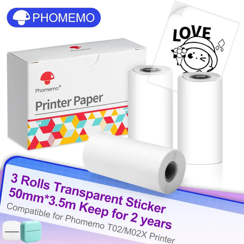 Phomemo T02 Wireless Pocket Thermal Printer Portable Mini Wirelessly BT Connect 203dpi Photo Label Memo List Printing Clearly Ewkiki