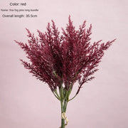 35cm Artificial Flower Fine Rime Wedding Home Decoration Long Handle Bunch INS Artificial Flower Home Decoration Wedding - Ewkiki