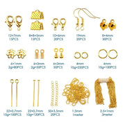 Jewelry Making Supplies Kit with Jewelry Tools, Jewelry Copper Wires Thread and Jewelry Findings for Jewelry Repair and Beading Ewkiki
