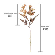 43cm Artificial Flower Fake Flower INS Style Home Decoration Plantas Artificiales Para Decoracion Home Decoration Accessories - Ewkiki