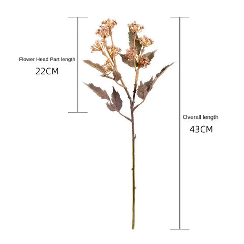 43cm Artificial Flower Fake Flower INS Style Home Decoration Plantas Artificiales Para Decoracion Home Decoration Accessories - Ewkiki