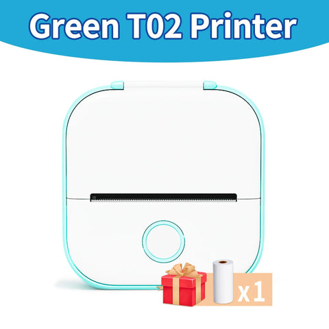 Phomemo T02 Portable Mini Thermal Printer Wirelessly BT 203dpi Photo Label Memo List Printing With USB Cable Imprimante Portable Ewkiki