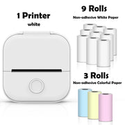 Phomemo T02 Portable Mini Wireless Thermal Pocket Printer Self-adhesive Stickers Use for DIY,Journal Sticker impresora portátil Ewkiki