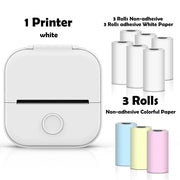 Phomemo T02 Portable Mini Wireless Thermal Pocket Printer Self-adhesive Stickers Use for DIY,Journal Sticker impresora portátil Ewkiki
