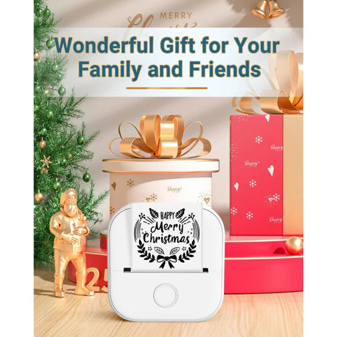 Phomemo T02 Wireless Pocket Thermal Printer Portable Mini Wirelessly BT Connect 203dpi Photo Label Memo List Printing Clearly Ewkiki