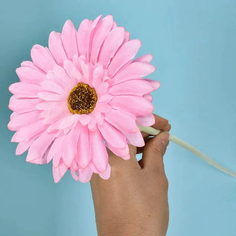 1 Bundle Silk Gerbera Wedding Home Decoration Artificial Flowers Home Decoration Sunflower Artificial Flowers - Ewkiki