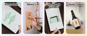 T02 Portable Printer Phomemo Mini Sticker Printer Self-adhesive Labels Inkless Sticker Printer for Journal, Notes, Photo, DIY Ewkiki