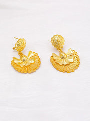 Dubai Jewelry for Women Fashion 24k Gold Plated Jewelry Set Necklace Earrings Accessories Gifts for Party Wedding Ewkiki