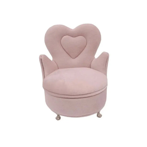 Sofa Shaped Jewelry Box Beautiful Jewelry Case Jewelry Storage Organizers Plush Texture for Fashionable Jewelry Storage Ewkiki