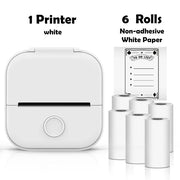 Phomemo T02 Portable Mini Wireless Thermal Pocket Printer Self-adhesive Stickers Use for DIY,Journal Sticker impresora portátil Ewkiki