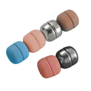 6 Pairs Hijab Fasteners Hijab Scarf Clip Buttons Hijab Magnet Brooch Collar Clip Cufflink for Hijab Ewkiki