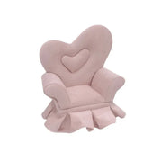 Sofa Shaped Jewelry Box Beautiful Jewelry Case Jewelry Storage Organizers Plush Texture for Fashionable Jewelry Storage Ewkiki