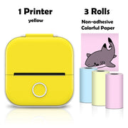 Phomemo T02 Pocket Printer Photo Journal Printing 53mm Sticker Labels Wireless Connection No-Ink Thermal Printing Long Battery Ewkiki