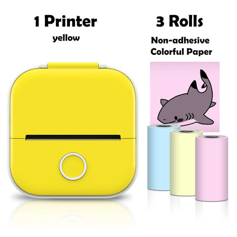 Phomemo T02 Pocket Printer Photo Journal Printing 53mm Sticker Labels Wireless Connection No-Ink Thermal Printing Long Battery Ewkiki
