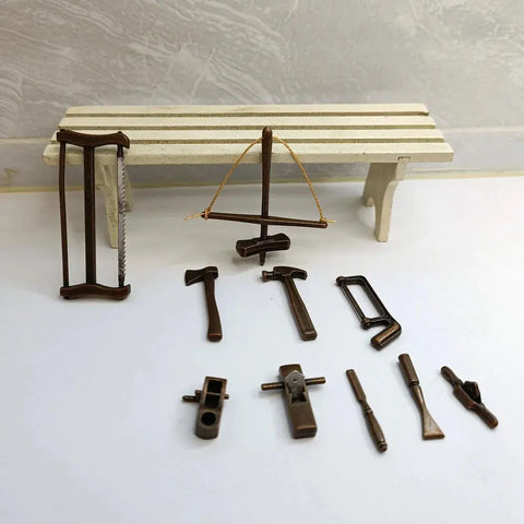 Dollhouse Mini Maintenance kit Model Dolls House Decor - Ewkiki