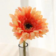 5/10PC Artificial Silk Gerbera Home Decoration Flower Heads Daisy for Wedding Holding Simulation Flowers Garden Home Decoration - Ewkiki