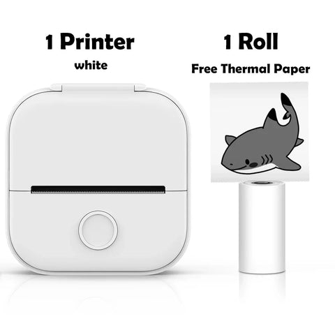 Phomemo T02 Portable Mini Wireless Thermal Pocket Printer Self-adhesive Stickers Use for DIY,Journal Sticker impresora portátil Ewkiki