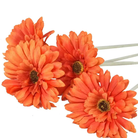 1 Bundle Silk Gerbera Wedding Home Decoration Artificial Flowers Home Decoration Sunflower Artificial Flowers - Ewkiki