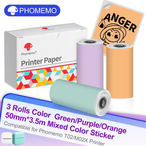 Phomemo T02 Wireless Pocket Thermal Printer Portable Mini Wirelessly BT Connect 203dpi Photo Label Memo List Printing Clearly Ewkiki