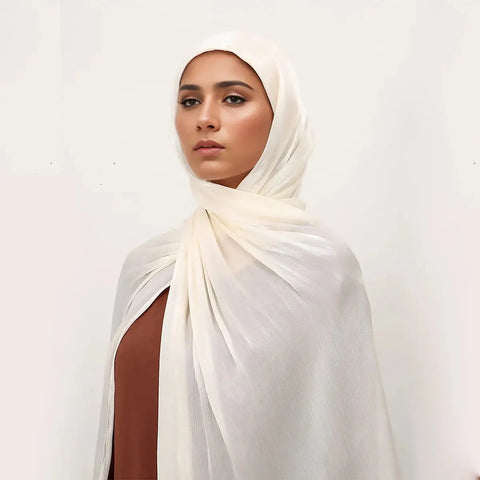 Muslim Instant Hijab Glitter Hijab With Cap Bonnet Instant Satin Silk Hijab Pinless Shawl Headscarf Under Scarf Cover Headwrap Ewkiki