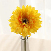 5/10PC Artificial Silk Gerbera Home Decoration Flower Heads Daisy for Wedding Holding Simulation Flowers Garden Home Decoration - Ewkiki