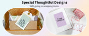 T02 Portable Printer Phomemo Mini Sticker Printer Self-adhesive Labels Inkless Sticker Printer for Journal, Notes, Photo, DIY Ewkiki